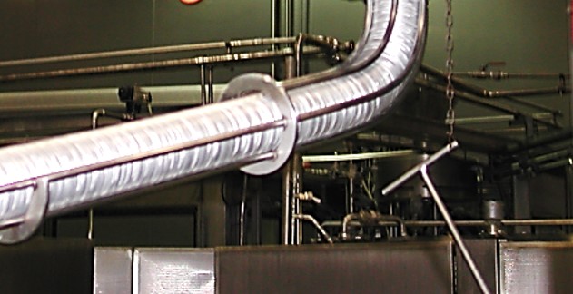 Automazione messa in linea di tappi per lattine
